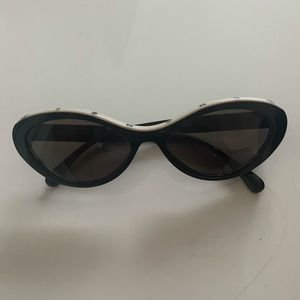 Chanel Oval Sunglasses
